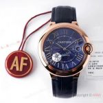 AF Factory Swiss Made Ballon Bleu Cartier Rose Gold Blue Dial 42mm Watch_th.jpg